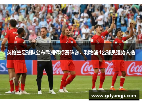 英格兰足球队公布欧洲锦标赛阵容，利物浦4名球员强势入选